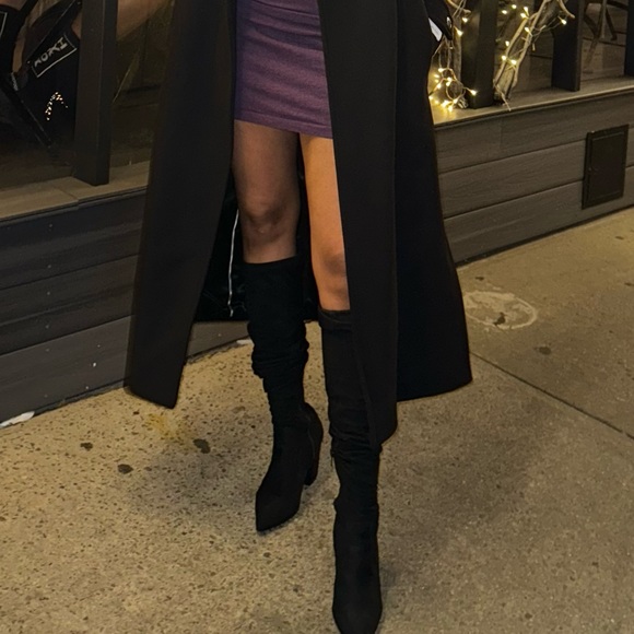 Steve Madden High knee boots block heels - Picture 7 of 7